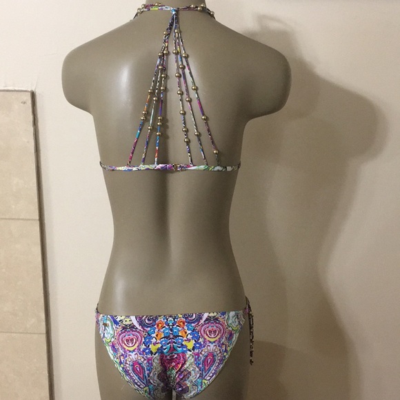 Victoria’s Secret Beaded Bikini Set Small - Picture 7 of 8